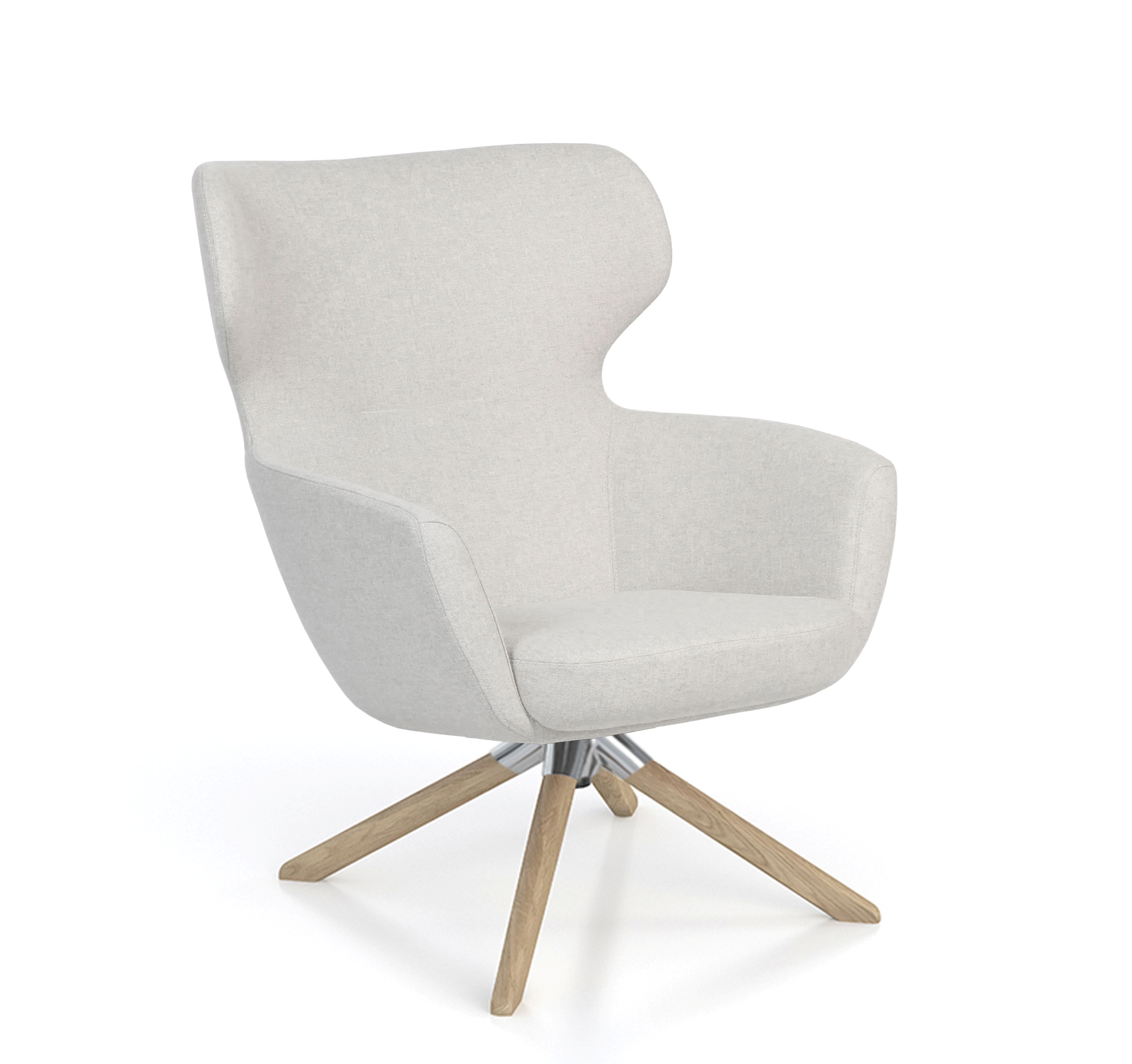 Elite Raya High Back Wooden Pyramid Base